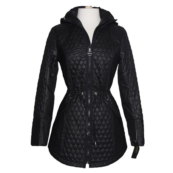 Laundry By Shelli Segal Coat NWT SZ Small Black - Picture 1 of 8